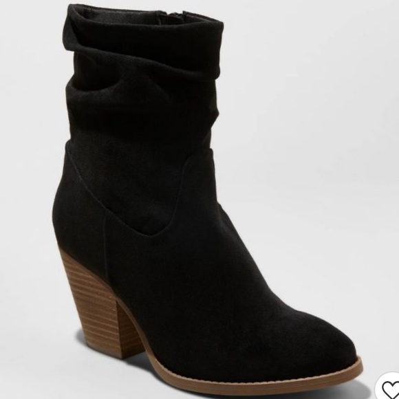 Universal Thread ankle boots black NWT size 6.5